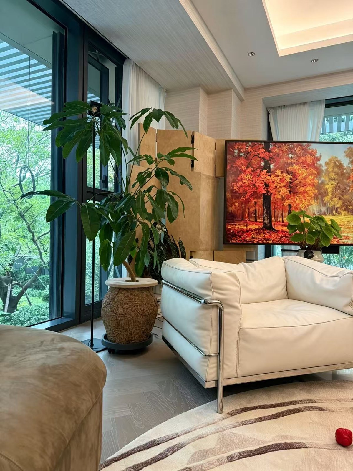 Pudong residence living room